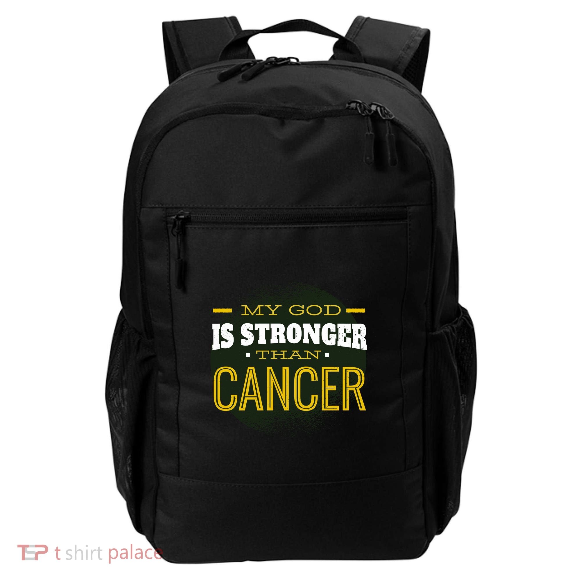 My God Is Stronger Than Cancer Backpack
