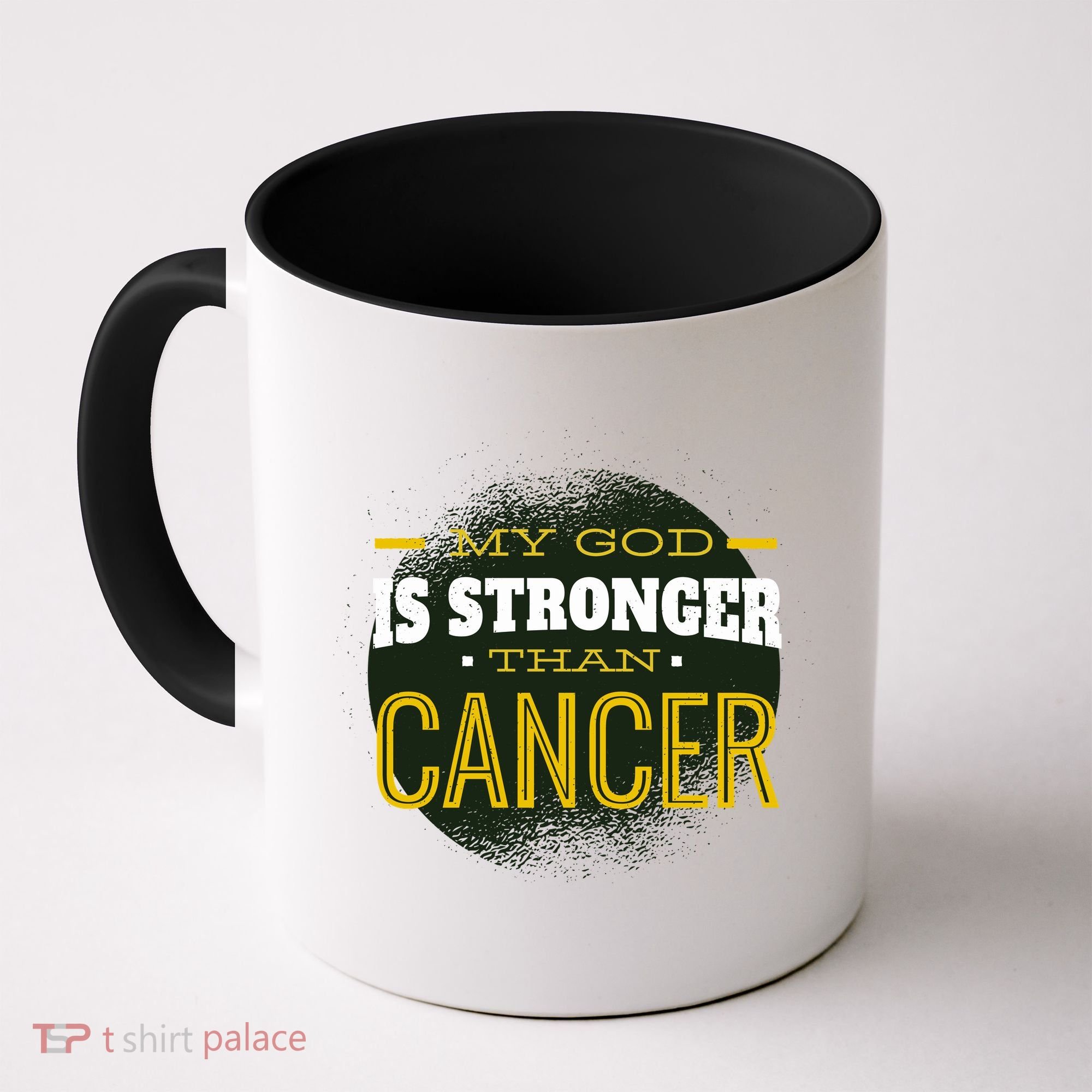 My God Is Stronger Than Cancer Coffee Mug