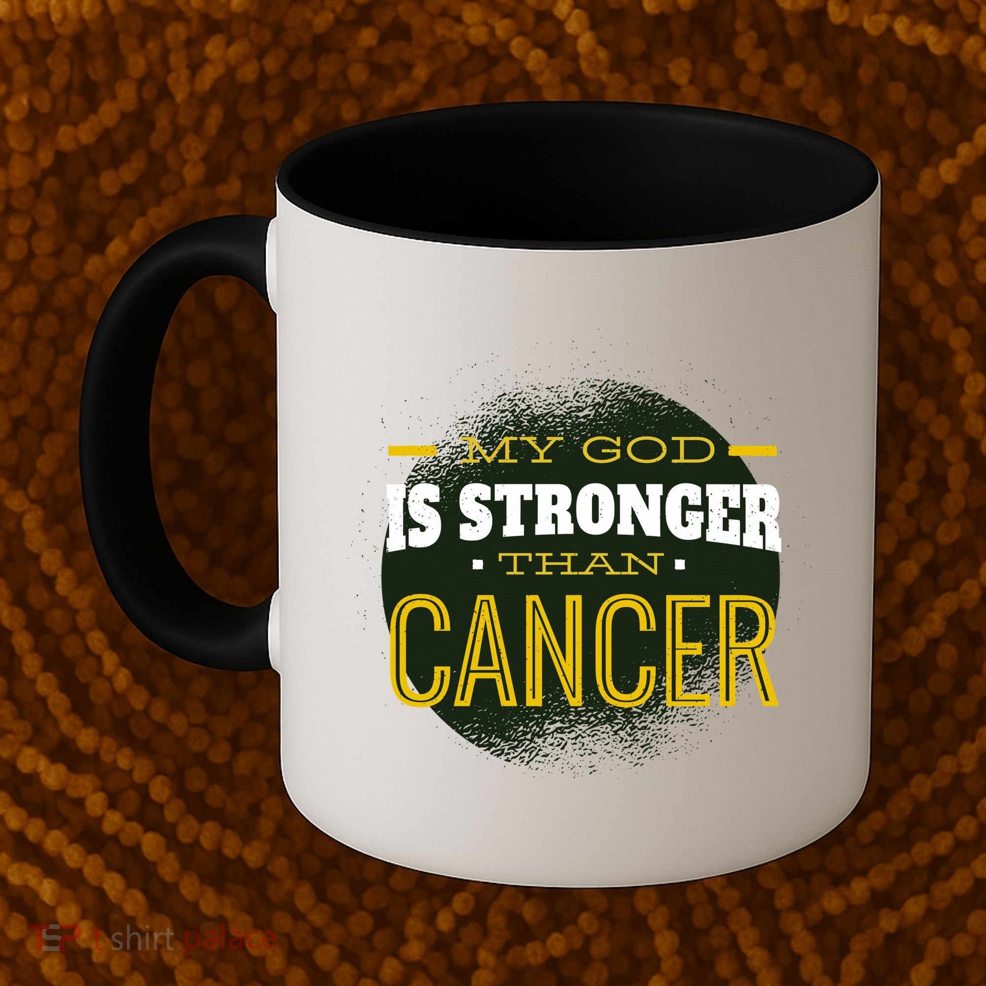 My God Is Stronger Than Cancer Coffee Mug