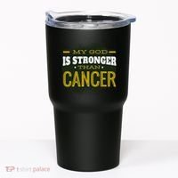 My God Is Stronger Than Cancer Tumbler thumb 0