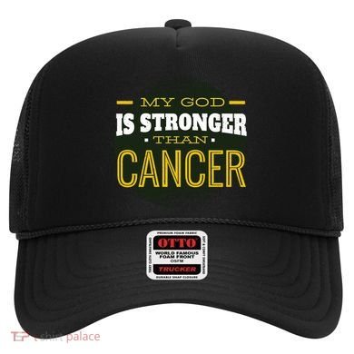 My God Is Stronger Than Cancer Hat