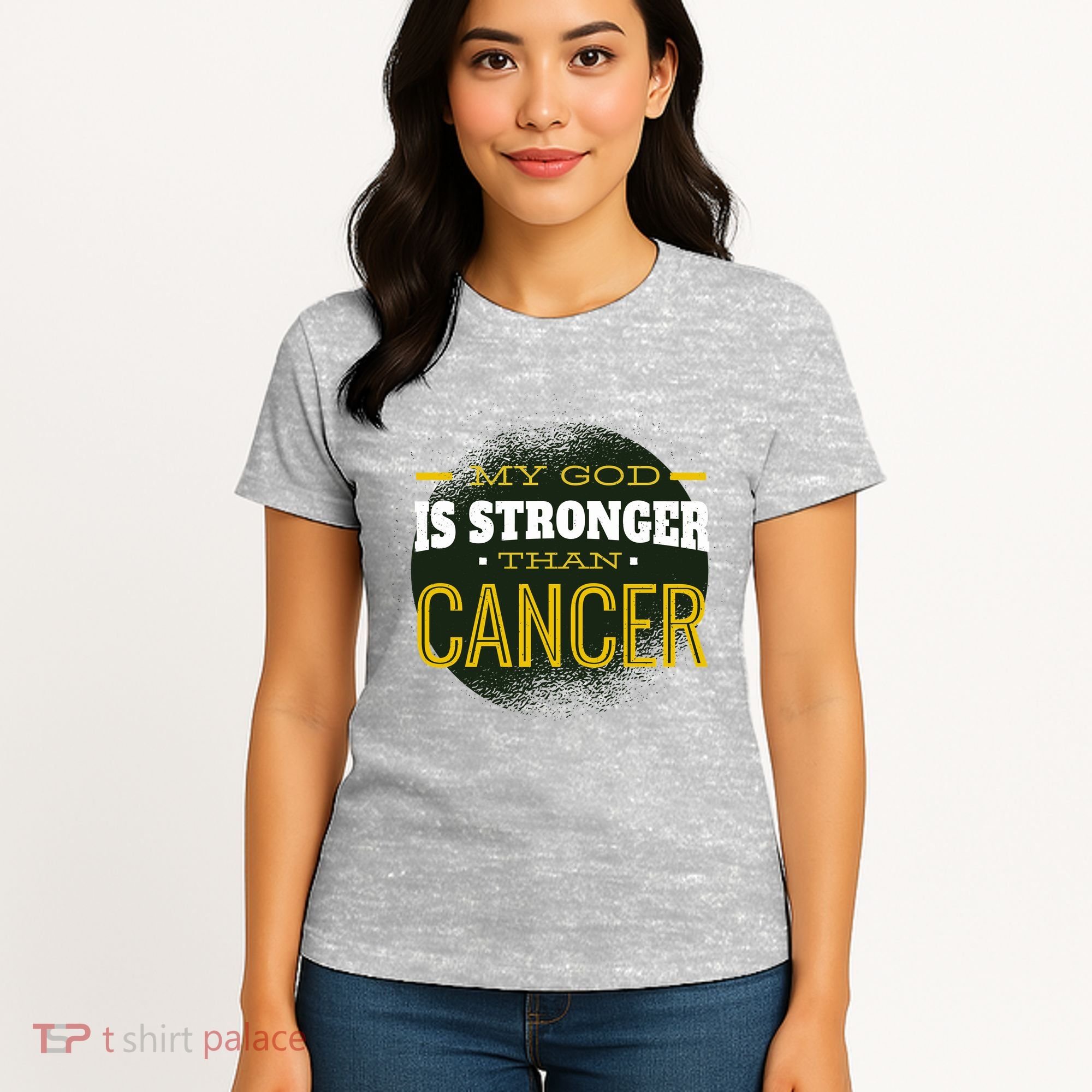My God Is Stronger Than Cancer Women's T-Shirt
