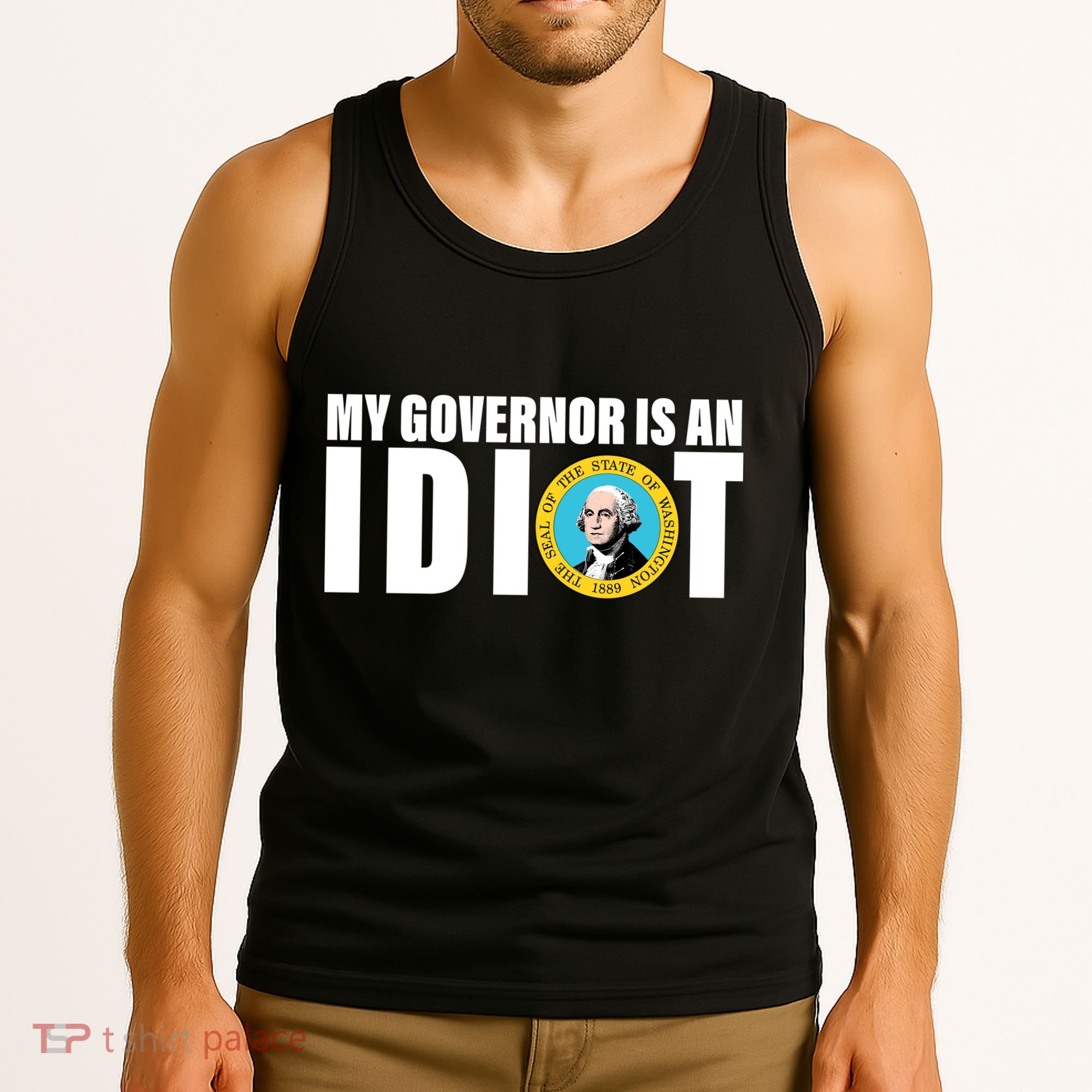 My Governor Is A Idiot Tank Top
