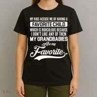 My Grandbabies Are My Favorite - Gift For Grandpa & Grandma T-Shirt thumb 4