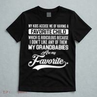 My Grandbabies Are My Favorite - Gift For Grandpa & Grandma T-Shirt thumb 5