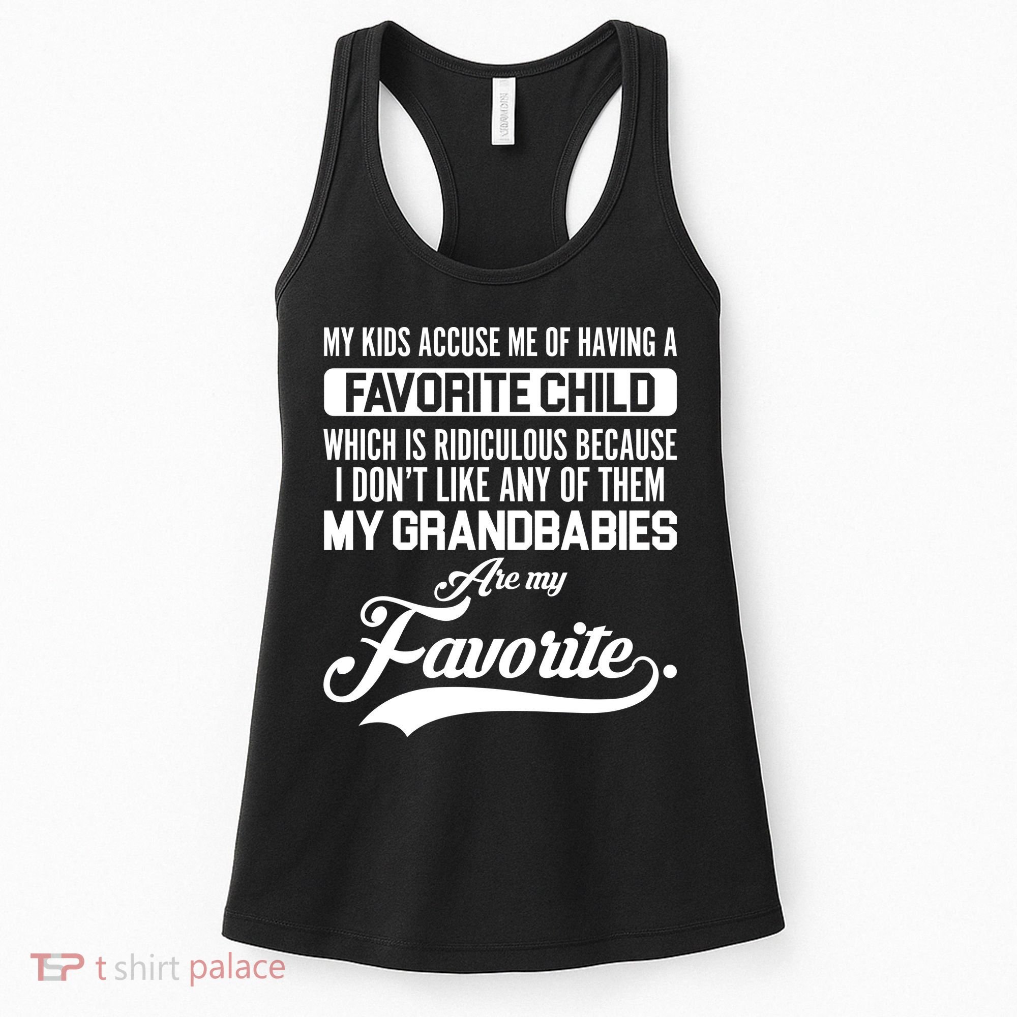 My Grandbabies Are My Favorite - Gift For Grandpa & Grandma Women's Tank Top