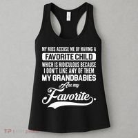 My Grandbabies Are My Favorite - Gift For Grandpa & Grandma Women's Tank Top thumb 3