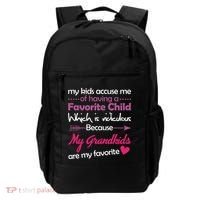 My Grandkids Are My Favorite Child Backpack thumb 0