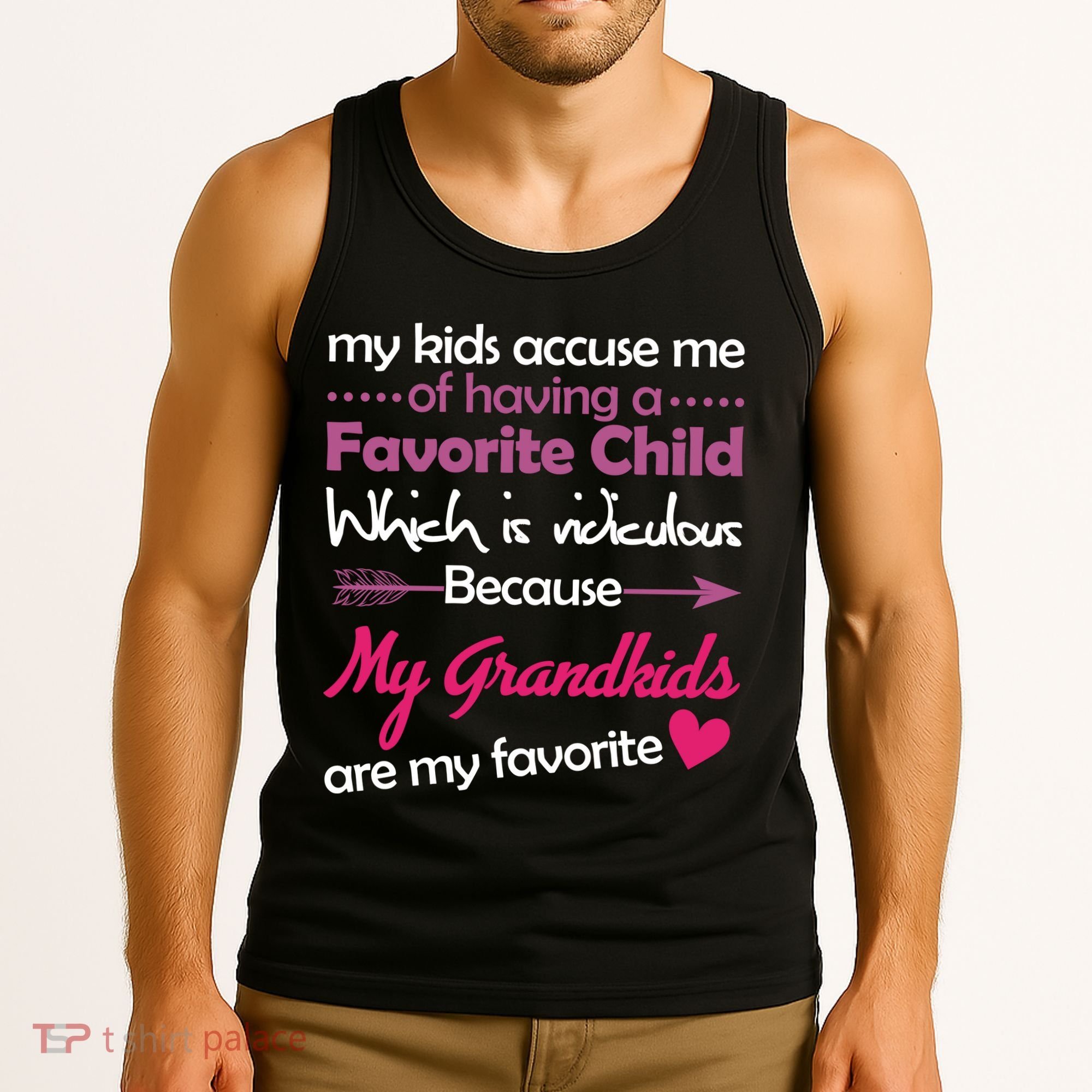 My Grandkids Are My Favorite Child Tank Top