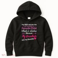 My Grandkids Are My Favorite Child Kids Hoodie thumb 0