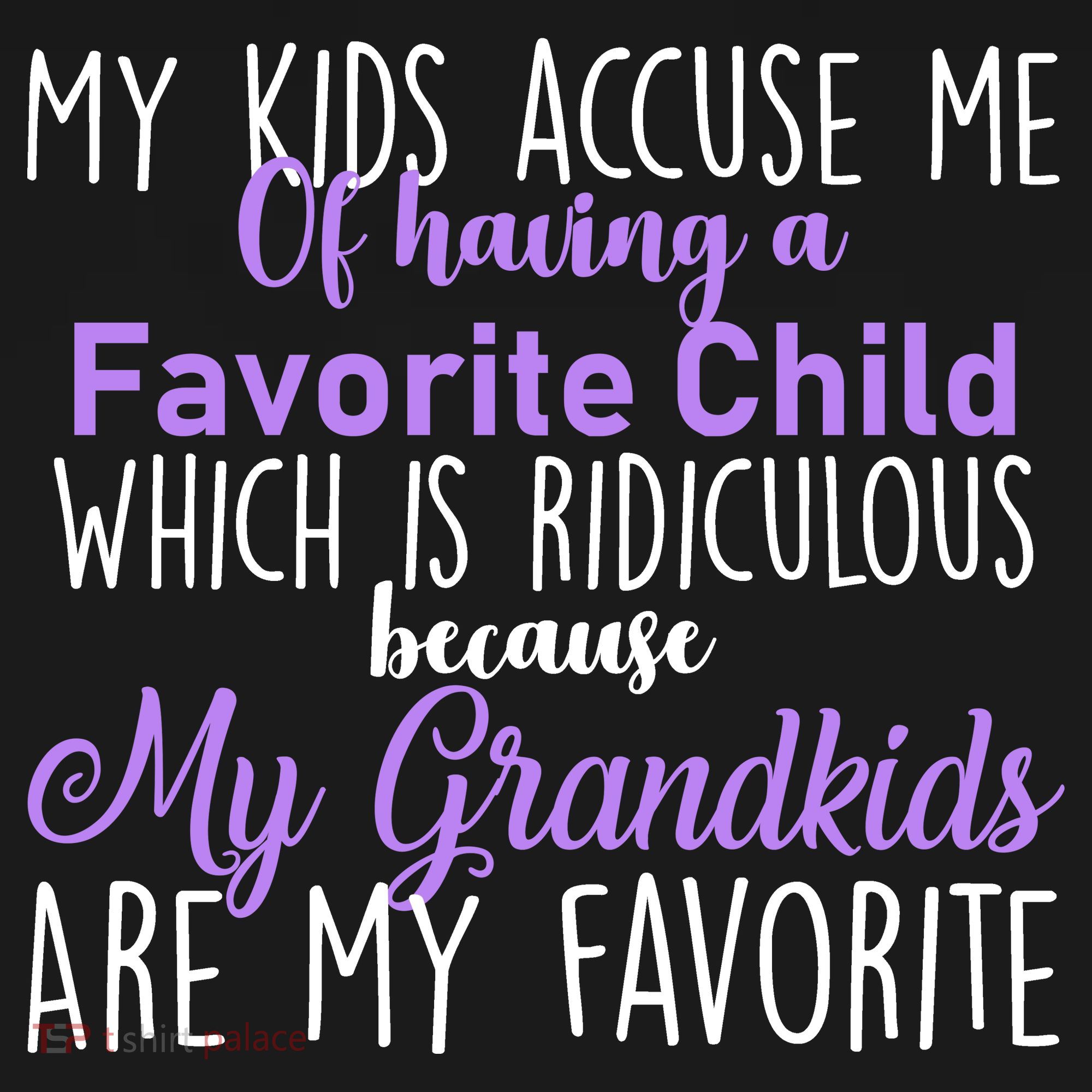 My Grandkids Are My Favorite Funny Grandparents Polo