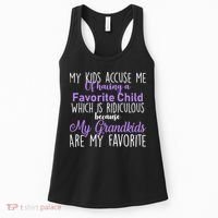 My Grandkids Are My Favorite Funny Grandparents Women's Tank Top thumb 0