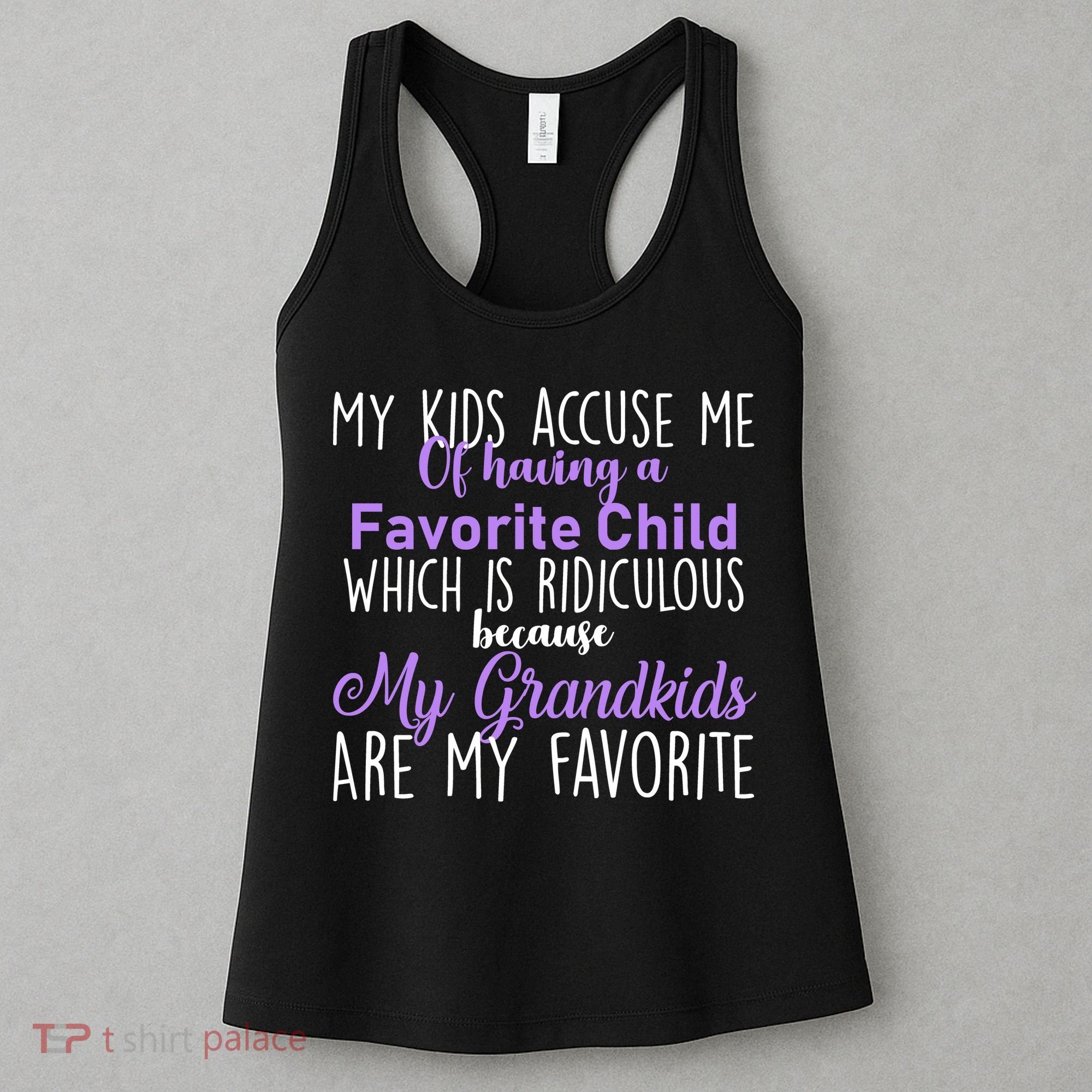 My Grandkids Are My Favorite Funny Grandparents Women's Tank Top