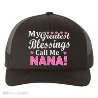 My Greatest Blessings Call Me Nana Yupoong Adult 5-Panel Trucker Hat thumb 0