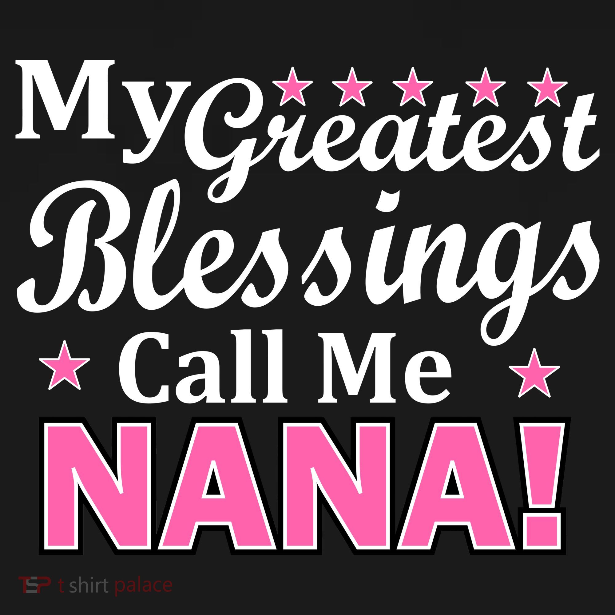 My Greatest Blessings Call Me Nana Cropped Pullover Crew