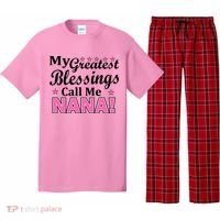 My Greatest Blessings Call Me Nana Pajama Set thumb 0
