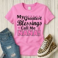 My Greatest Blessings Call Me Nana Women's T-Shirt thumb 3