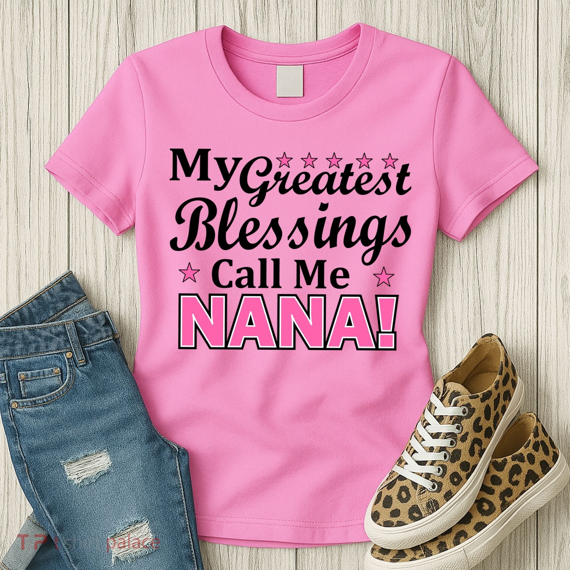 My Greatest Blessings Call Me Nana Women's T-Shirt
