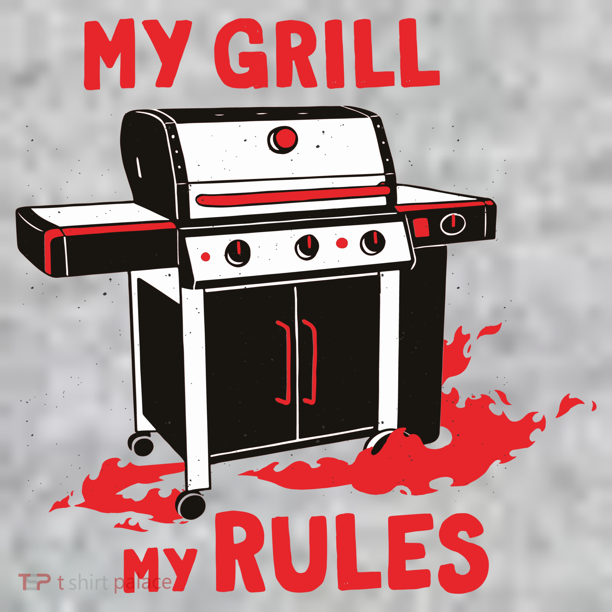 My Grill My Rules Pajama Set