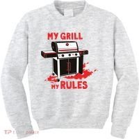 My Grill My Rules Kids Sweatshirt thumb 0