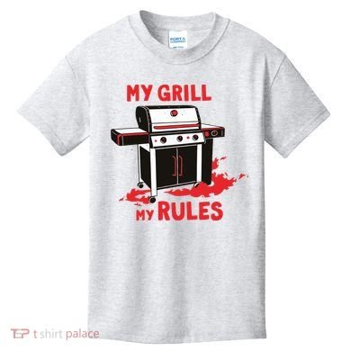 My Grill My Rules Kids T-Shirt