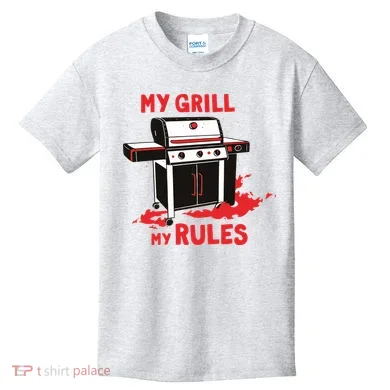 My Grill My Rules Kids T-Shirt