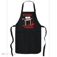 My Grill My Rules Apron thumb 0