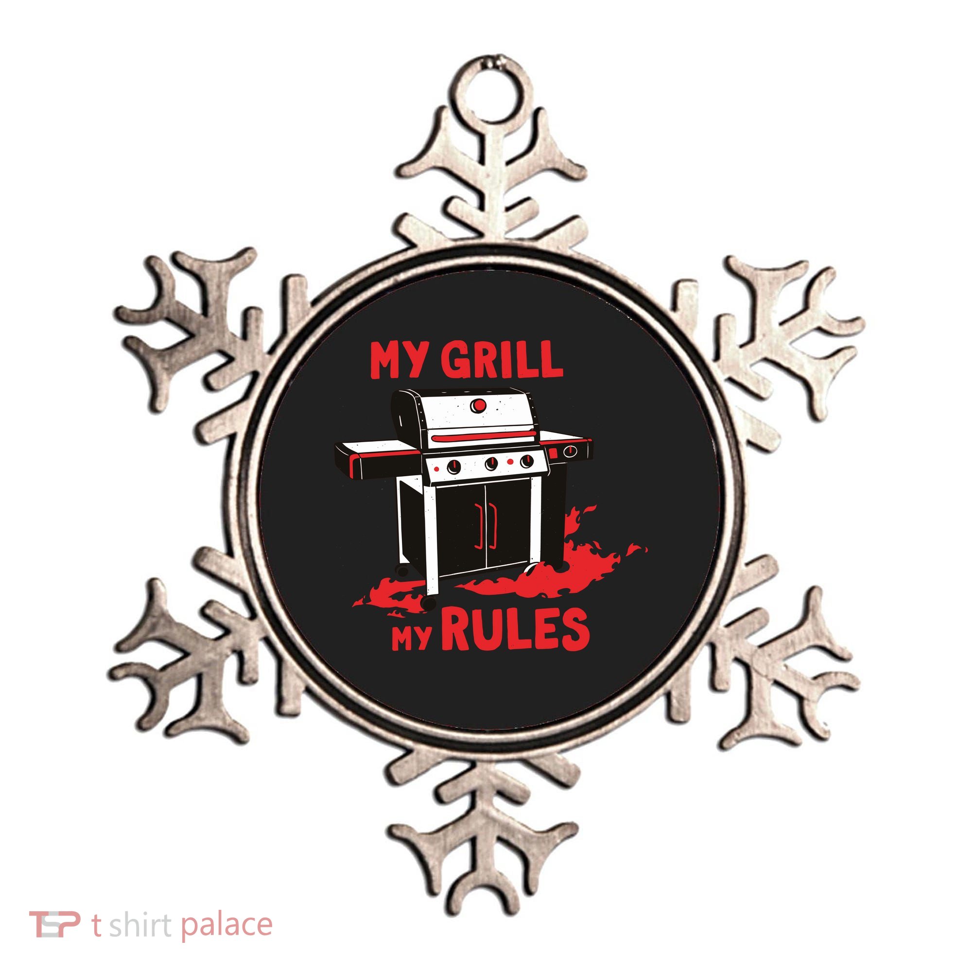 My Grill My Rules Ornament