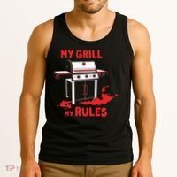 My Grill My Rules Tank Top thumb 3