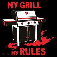 My Grill My Rules Tote Bag thumb 4