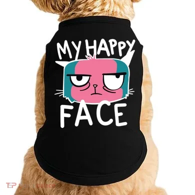 My Happy Cat Face Grumpy Doggie Tank