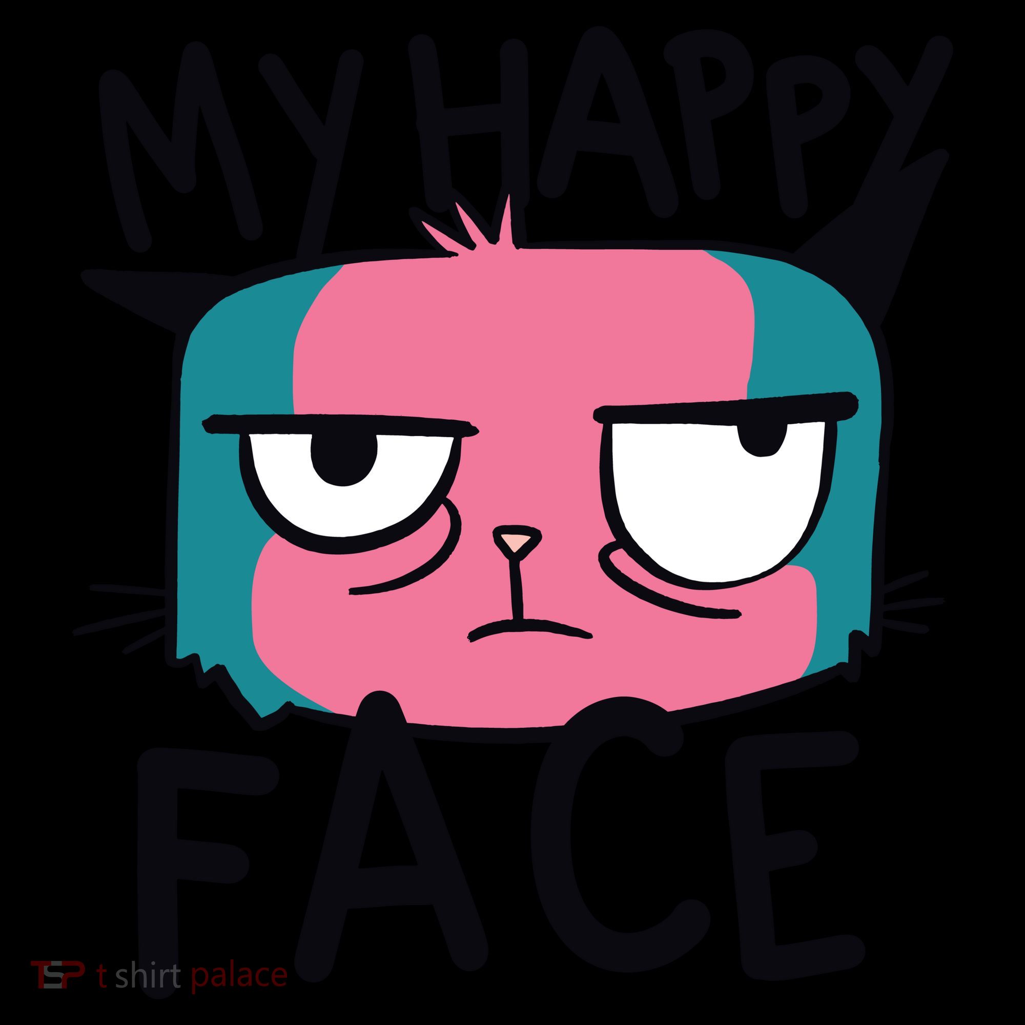 My Happy Cat Face Grumpy Coffee Mug