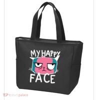 My Happy Cat Face Grumpy Tote Bag thumb 3