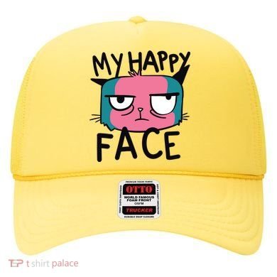 My Happy Cat Face Grumpy Hat