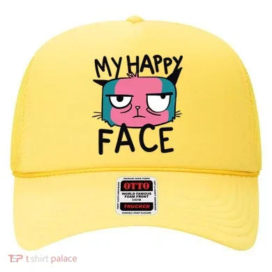 My Happy Cat Face Grumpy Hat