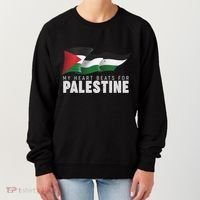 My Heart Beats For Palestine  Women's Sweatshirt thumb 0