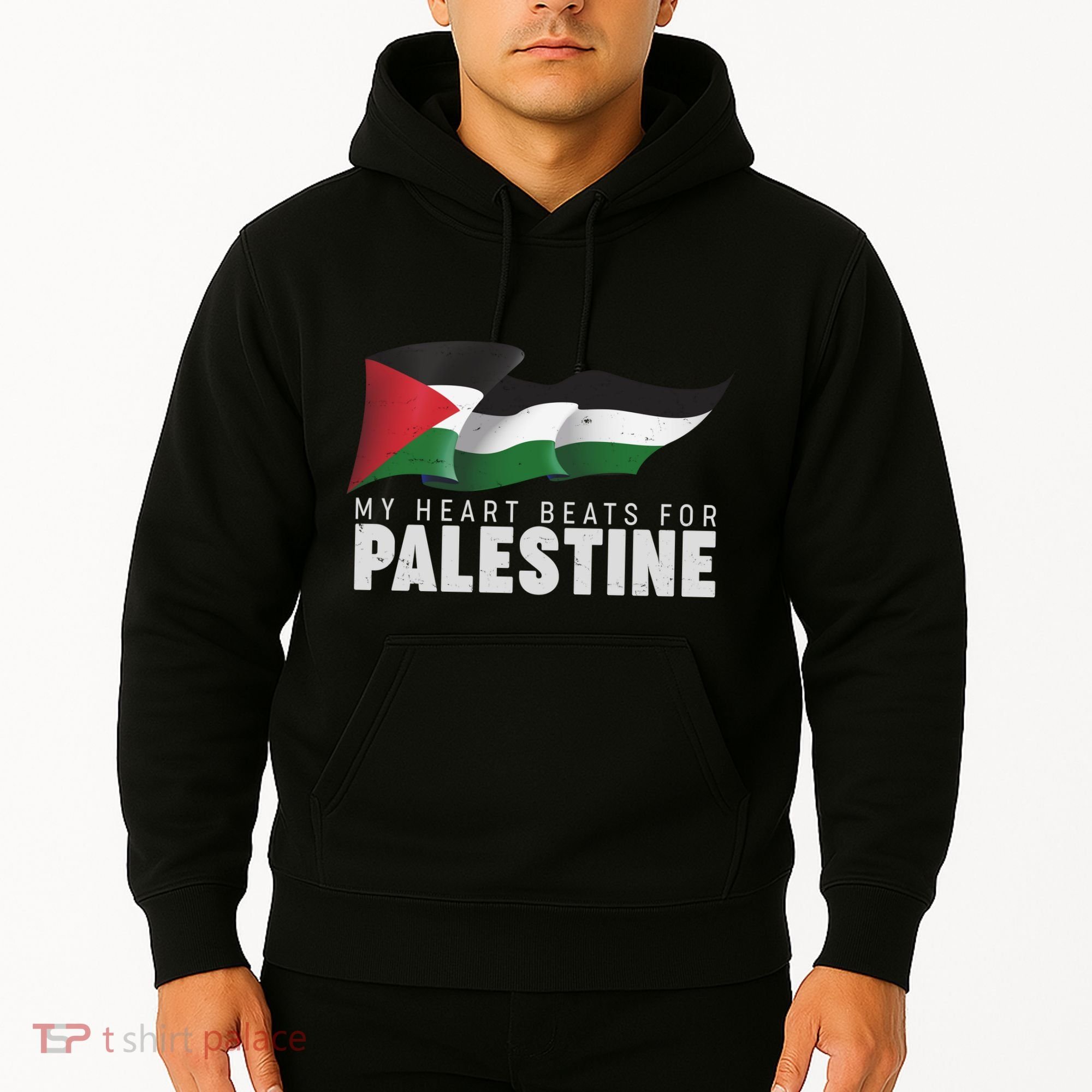 My Heart Beats For Palestine  Hoodie
