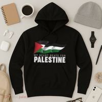 My Heart Beats For Palestine  Hoodie thumb 3