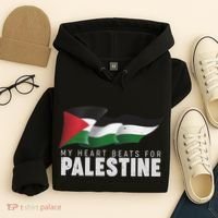 My Heart Beats For Palestine  Hoodie thumb 4