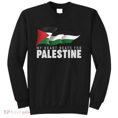 My Heart Beats For Palestine  Sweatshirt