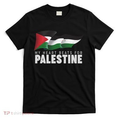 My Heart Beats For Palestine  T-Shirt