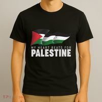 My Heart Beats For Palestine  T-Shirt thumb 3