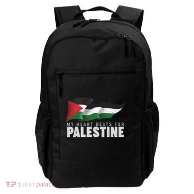 My Heart Beats For Palestine  Backpack