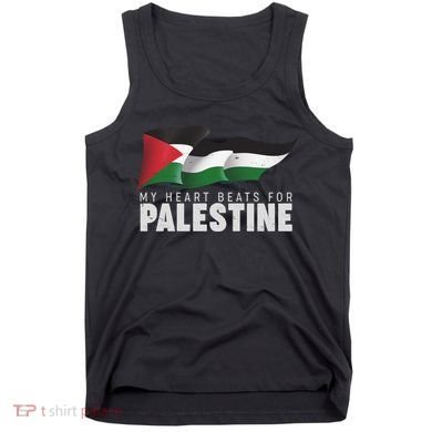 My Heart Beats For Palestine  Tank Top