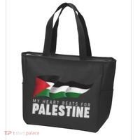 My Heart Beats For Palestine  Tote Bag thumb 3