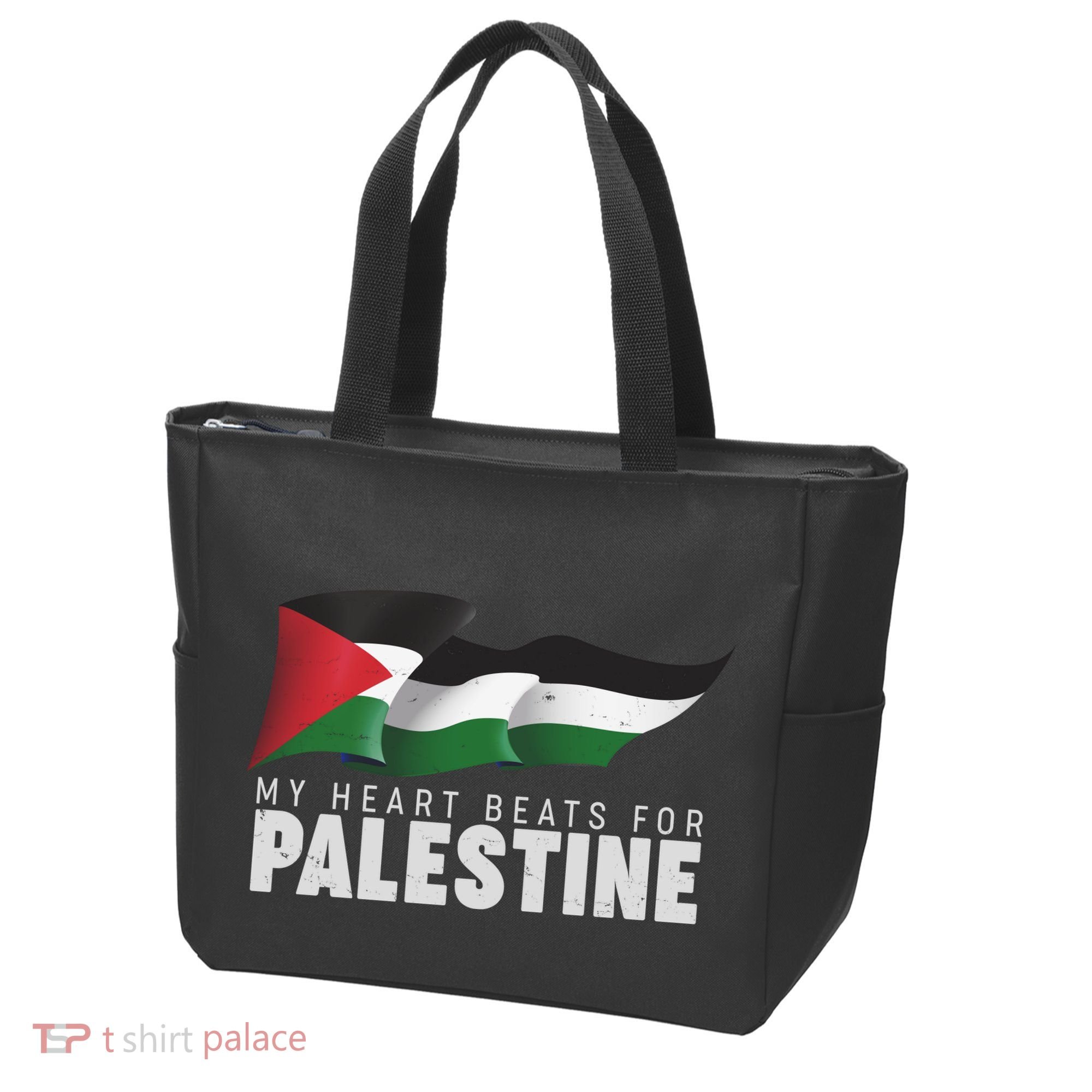 My Heart Beats For Palestine  Tote Bag