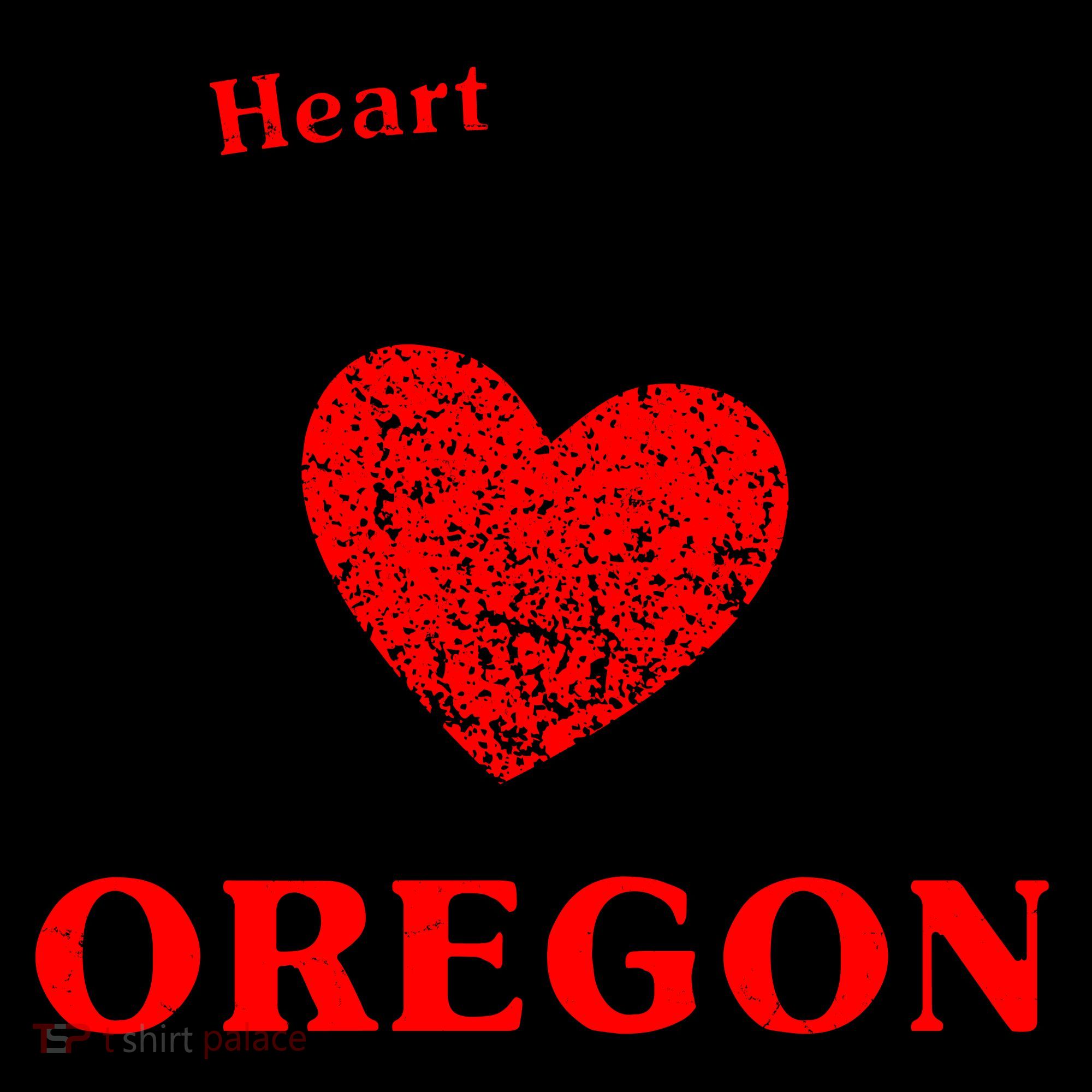 My Heart Belongs In Oregon Coffee Mug
