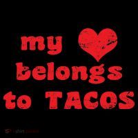 My Heart Belongs To Tacos Valentines Day Coffee Mug thumb 5