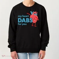 My Heart Dabs For You Women's Sweatshirt thumb 0