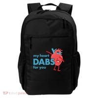 My Heart Dabs For You Backpack thumb 0